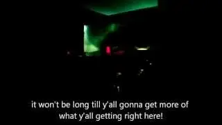 Kanye West Clique Freestyle/Rant in Atlantic City with lyrics