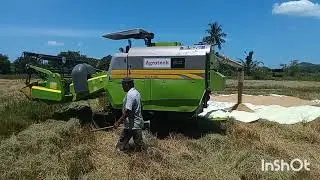How to cut paddy stubble mechanically.