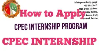 Apply for CPEC INTERNSHIP Program?