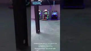 EPARK coin operated kids shaking car game machine indoor kiddie rides swing game machine