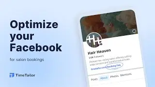 How to Optimize your Salon Facebook Profile with TimeTailor Salon Software