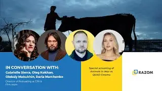 Команда &laquo;Разговор с животными на войне&raquo; | Razom Cinema