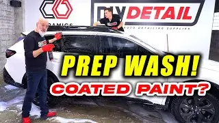 How to RE COAT a ceramic coated car! (Prep Wash, Part 1)