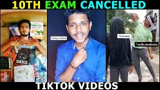 10TH EXAM CANCELLED TROLL TIKTOK VIDEOS | TROLLKOOTHU #Tamiltiktok #10thexam#trollkoothu