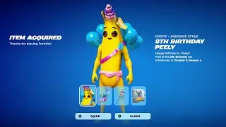 Событие в честь 8-летия Fortnite! (БЕСПЛАТНЫЙ СКИН)