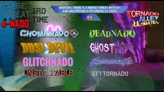 My 3rd Merge Threat 4-Nado queued by Twisty The Clown | Roblox Tornado Alley Ultimate