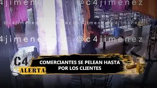 Captan agresión contra comerciante de 63 años en mercado de la Benito Juárez