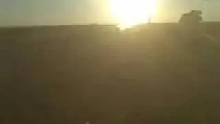 Teaching an Amish how to drift.