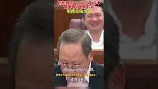 Singapore Minister Quotes Classic Hong Kong Movie Line in Parliament 幽默一擊！新加坡部長國會引用港片名句 #singapore