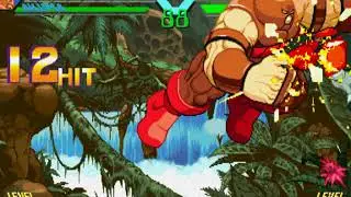 X-Men vs Street Fighter: Juggernaut Infinite Combo (Corner)