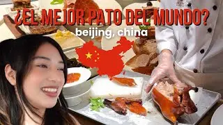 eating peking duck in beijing, china 🇨🇳  - SPANISH/ESPAÑOL ʚ(•ө•)ɞ ♡. ₊˚⊹ ✩