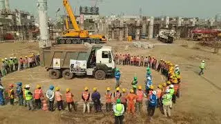 Blind Spot Awareness Training with Live Demo at Construction Site