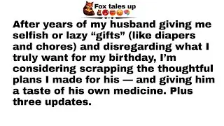 After years of my husband giving me selfish or lazy &ldquo;gifts&rdquo; (like diapers and chores)...