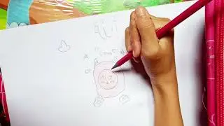 Menggambar Anime Kucing versi Apica 