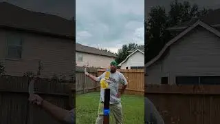 vicious combo #backyardcutting #swordfighting#coldsteelknives #coldsteel4