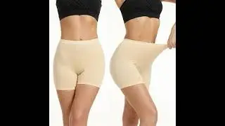 LALESTE Slip Shorts Womens Under Dress Seamless Smooth Anti Chafing Bike Shorts Boy Shorts Underwear