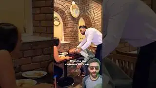 Has anyone ever seen a restaurant cleaner like this? 😂🤣 #shorts #shortsvideo #shortsfeed