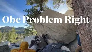 Sean Yoon - Obe Problem Right - Tramway Bouldering
