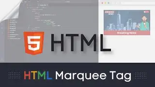 HTML Marquee tag in Bangla || HTML Series in Bangla #html  #techinbengaliythtml