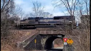 20E Goes into Emergency - Chasing New York Central 1066 Norfolk Southern Heritage
