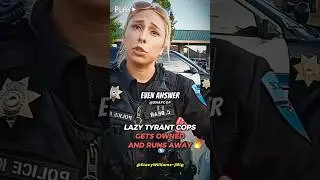 &lsquo;You Assaulted Me&rsquo; Lazy Tyrant Cops Gets Owned And Runs Away