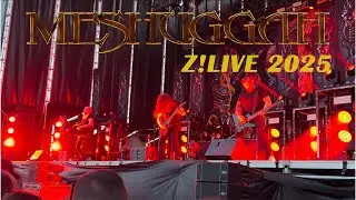 Meshuggah, Born In Dissonance, LIVE, 4K, Zamora LIVE, Z!Live, 12/06/2025