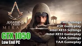 Assassin Creed Mirage on Low End PC Gameplay | GTX 1050 2GB |