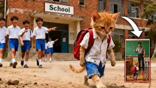 Bullied at School A Kitten&rsquo;s Heartbreaking Story #meow #kitten