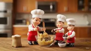 Miniature Chefs Cookie Creation Video