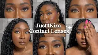 JUST4KIRA | Colored Contacts for Dark Brown Eyes x Dark Skin