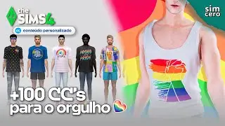 CC CAS Orgulho LGBT | The Sims 4 Conte&uacute;do Personalizado