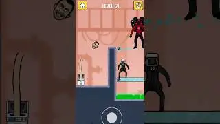 SKIBIDI TOILET HEAD MONSTER MOVE SURVIVAL LV63-64 #shorts #viral #skibiditoilet