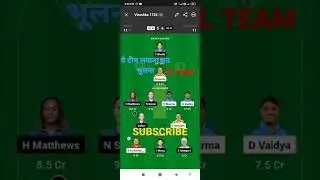 UP-W vs MI-W Dream11|UP-W vs MI-W Dream11 Prediction|UP-W vs MI-W Dream11 Team| #shorts #ytshorts