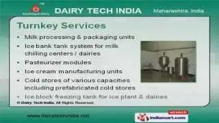 Dairy & Food Processing Equipment by Dairy Tech India, Pune