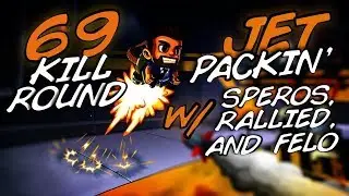 69 KILL ROUND WITH SPEROS, RALLIED, & FELO! - CoD BLACKOUT