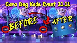 CARA BUG EVENT 11.11 DIAMOND KUNING - DI JAMIN KE 1 !!! MOBILE LEGENDS