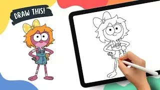 Polly Plantar | Amphibia Cartoon Drawing
