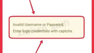 Fix Enter Invalid Captcha & Valid credentials| Invalid Username & password login Provident Fund Epfo