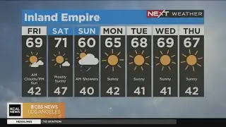 Olga Ospina's Weather Forecast (Feb. 3)