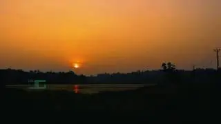 Beautiful Sunrise Time-Laps | Kerala Tourism | India | Free Stock Video