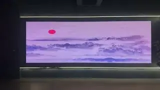 Off Artwork, On  LED display screen