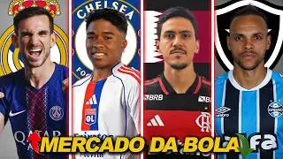 Chelsea prepara oferta por Endrick, Flamengo pode vender Pedro para o Qatar e mais | MERCADO DA BOLA