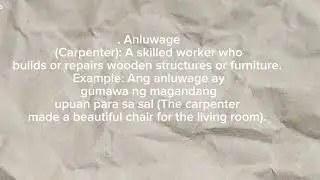 Here are the 3 uncommonly Filipino word's 