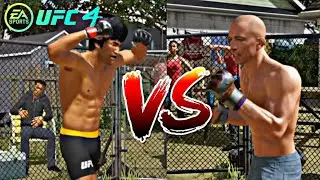 UFC 4 - BRUCE LEE vs GEORGE ST-PIERRE BACKYARD FIGHT