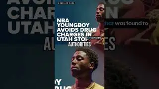 NBA YoungBoy Dodges Charges After Utah Drug Bust! #shorts