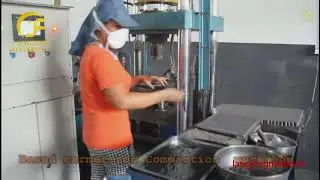 Titanium carbide rod producing