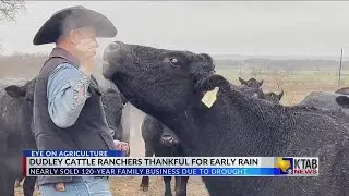Dudley cattle ranchers thankful for early rain