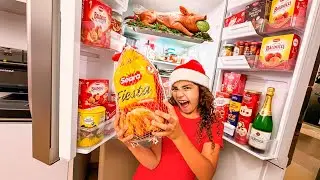 COMPREI TUDO PARA A MINHA GELADEIRA NO NATAL ! 🎄 🎅