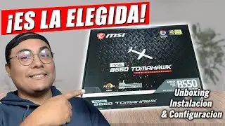 ✅¿La MEJOR Gama Media para Ryzen AM4? | Msi Mag B550 Tomahawk + 5700x3d + Bios Config. para M.2