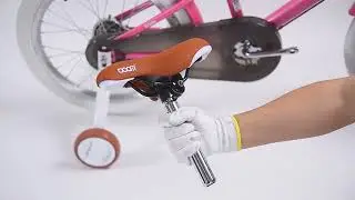 install girls bike